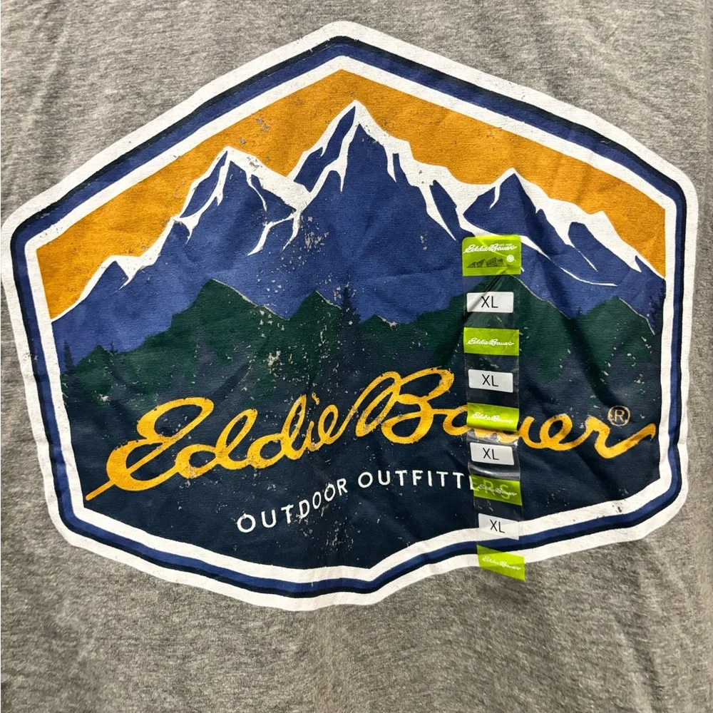 Eddie Bauer Gray Mountain Graphic Tee - Picture 2 of 3